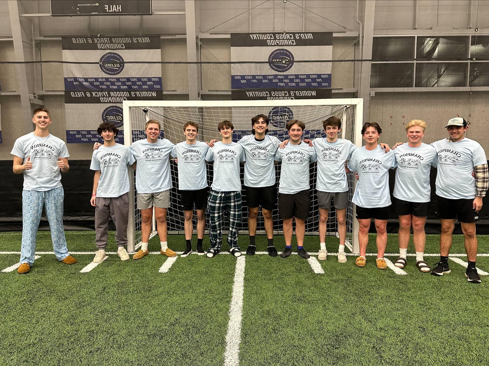 Intramural Sports Men's Soccer Champions